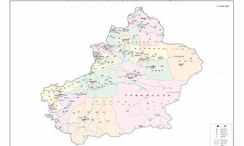 新疆地图全图大图_新疆地图全图大图高清版